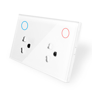 Tuya Smart Zigbee Socket 15A AU Plug Wi-Fi Power Meter Tempered Glass Panel Overload Protection - Product Image 2