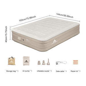 Matelas gonflables avec matelas gonflable <span class=keywords><strong>pour</strong></span> accessoires, <span class=keywords><strong>lit</strong></span> gonflable individuel automatique <span class=keywords><strong>pour</strong></span> voyage, fabriqué en Chine - Product Image 6