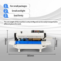 Máquina Selladora de Bolsas de Plástico y Aluminio para Té, Especias, Alimentos en Polvo, Azúcar, con Cinta Transportadora, Impresión de Fecha y Sellado Térmico, Certificación CE