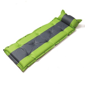 Camping Hiking Lightweight <strong>Waterproof</strong> Eco-friendly Polyester Compact Folding Self Inflating Pillow Inflatable <strong>Mat</strong> - Product Image 1