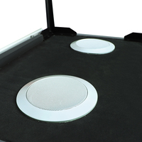 Mesita de noche inteligente LED, lámpara de carga inalámbrica, mesa, muebles para el hogar, venta de fábrica, con Bluetooth mesita de noche, cuero antiguo
