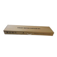 Automático y pista eléctrica Z Wave Control Tuya Zigbee Wifi cortina Rail Motor aluminio motorizado pista cortinas Diy Set