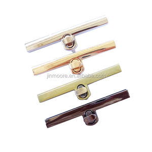 ホットセールバッグロングメタルクラスプターンロックツイストボタンクリップロック財布用 - Product Image 1