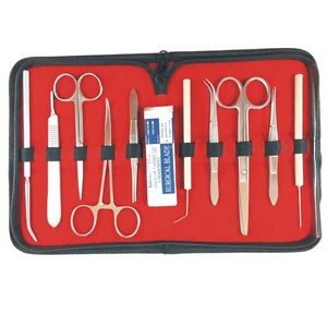 Kit de Disección Veterinaria de 10 Piezas a Bajo Precio, Kit Manual de Acero para Estudiantes de Veterinaria, Enfermería y Enfermeras - Product Image 1