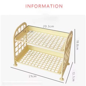 Support de rangement pour papeterie de <span class=keywords><strong>bureau</strong></span>, multifonctionnel, pliable, durable, étagère en PVC, organisateur de jouets pour enfants, <span class=keywords><strong>bureau</strong></span>, dortoir - Product Image 2