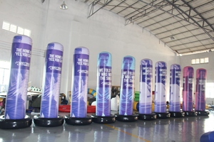 Pilier gonflable LED publicitaire, colonne gonflable, totem gonflable pour la décoration, vente chaude <span class=keywords><strong>2022</strong></span> - Product Image 4