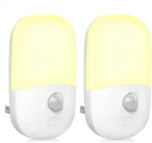 2024 Hot Bán bé trẻ em LED EU cắm trong ánh sáng ban đêm hoạt động vuông Đèn tường