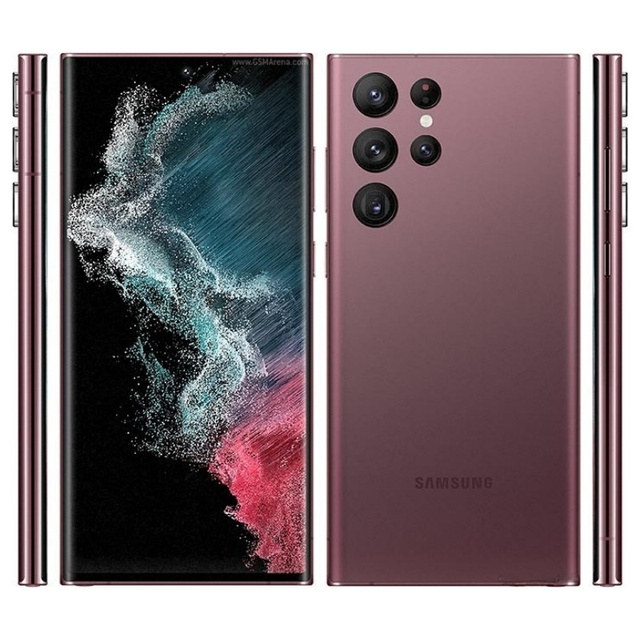 Wholesale Unlocked for Samsung for Galaxy S22 Ultra Pre-Owned 108MP Rear Camera Smartphone 256GB LTE Refurbished New Available