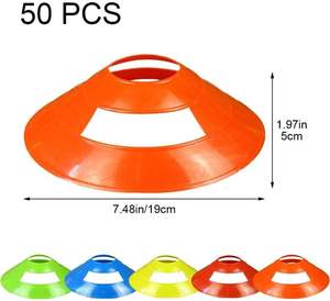 Disco Marcador de 28 g y 19 cm para Entrenamiento Deportivo de Fútbol, Conos de Agilidad - Product Image 4