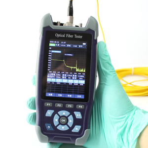 Professional SM MM <strong>OTDR</strong> <strong>850</strong> <strong>1300nm</strong> 1625nm <strong>Fiber</strong> <strong>Optic</strong> Reflectometer Touch Screen VFL OLS OPM Event Map Ethernet Cable Tester - Product Image 2