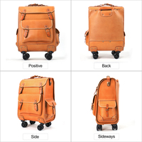 Sac de voyage à roulettes pour femme, valise à roulettes, 23 pouces, 360
