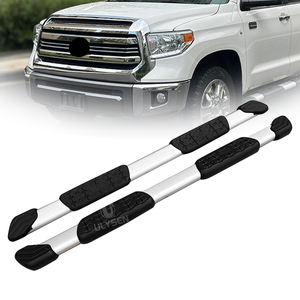 Barres latérales en alliage <span class=keywords><strong>d</strong></span>'aluminium et seuils <span class=keywords><strong>de</strong></span> <span class=keywords><strong>porte</strong></span> fixes pour Toyota Tundra, installation non destructive, accessoires extérieurs - Product Image 2