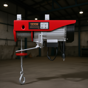 Electric Hoist <b>Crane</b> Winch 1760 Lbs 328 Ft Wireless <b>Remote</b> <b>Control</b> 120 V IP54 Warehouse Lift - Product Image 2