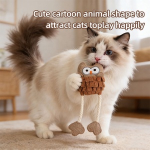 ของเล่นแมวนุ่มนิ่มรูปแมวน่ารักขายส่ง - Product Image 1