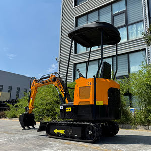 Escavadeiras HIGHTOP Máquina De Escavadeira De Esteira Digger 1.5 Ton EPA Motor Escavadeira Casa Mini Escavadeira para Venda - Product Image 4