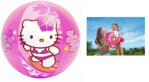 Individuelles logo druckbare aufblasbare strand ball - Product Image 5