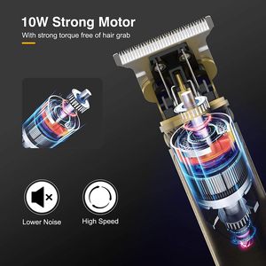 Tondeuse à barbe électrique à corps métallique OEM, lames en acier inoxydable, batterie rechargeable, affichage, modèle <span class=keywords><strong>de</strong></span> <span class=keywords><strong>coupe</strong></span> <span class=keywords><strong>de</strong></span> <span class=keywords><strong>cheveux</strong></span> pour hommes - Product Image 4