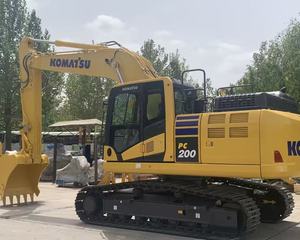 รถขุดไฮดรอลิกแบบตีนตะขาบ Komatsu PC200-11MO มือสอง น้ำหนัก 20 ตัน บุ้งกี๋ 0.94-1.06 คิวบิกเมตร เครื่องยนต์ญี่ปุ่นแท้ สำหรับงานก่อสร้าง ขาย - Product Image 1