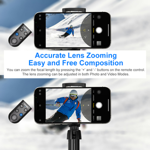 KingMa Trépied détachable sans fil pour Vlogging Selfie Stick pour <span class=keywords><strong>iphone</strong></span> <span class=keywords><strong>11</strong></span> 12 13 14 15 - Product Image 3
