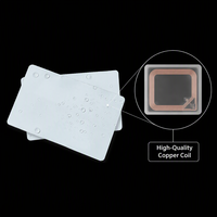 Tarjeta PVC NFC Personalizada para Reseñas de Google, NTAG213 13.56MHz, Impermeable, Sin Contacto, con Adhesivo para la Parte Posterior, para Negocios