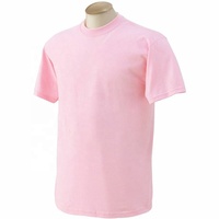T-shirts à manches courtes en coton/polyester 50/50, respirants, à séchage rapide, coupe ample