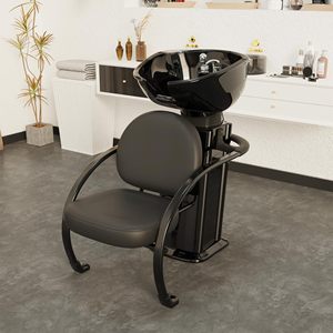 Meilleures ventes : Mobilier de salon – Fauteuil de lavage avec bac à shampoing pour la coiffure et le barbier - Product Image 3