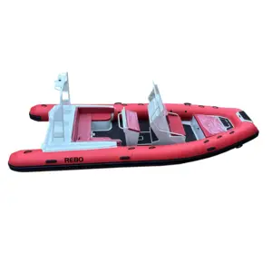 Giấy Chứng nhận CE rhib 640 Orca nhôm hull Rib Inflatable thuyền cho câu cá