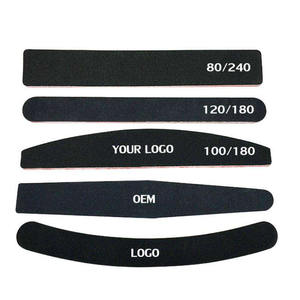 Toptan özel logo mor 80/100 grit zebra tırnak törpüsü, dayanıklı toplu çift taraflı gri tırnak törpüsü - Product Image 2