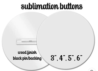 Badges nominatifs ronds modernes en MDF personnalisables par sublimation, 3/4/5/6 pouces, pour badge d'identification de serveur