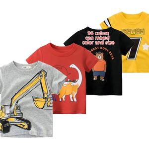 Lot de T-shirts Vintage 100% Coton pour Bébés Garçons, Vêtements pour Enfants, Thème Voiture et Dinosaure, pour Adolescents et Tout-petits - Product Image 1