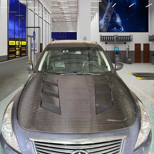 Capó de fibra de carbono para Infiniti G37 G25 Q40 de 4 puertas, kits de carrocería, piezas de automóvil - Product Image 2