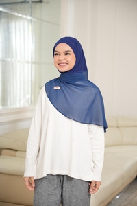 Hiyab Ceruty de Pashmina Suave Instantáneo con Rayón Elástico y Spandex para Uso Diario y Deportivo - Product Image 2