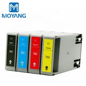MoYang兼容EPSON T7021-4墨盒员工专业WP-4025/WP-4015/WP-4525/WP-4545/WP-4595打印机墨盒T7021