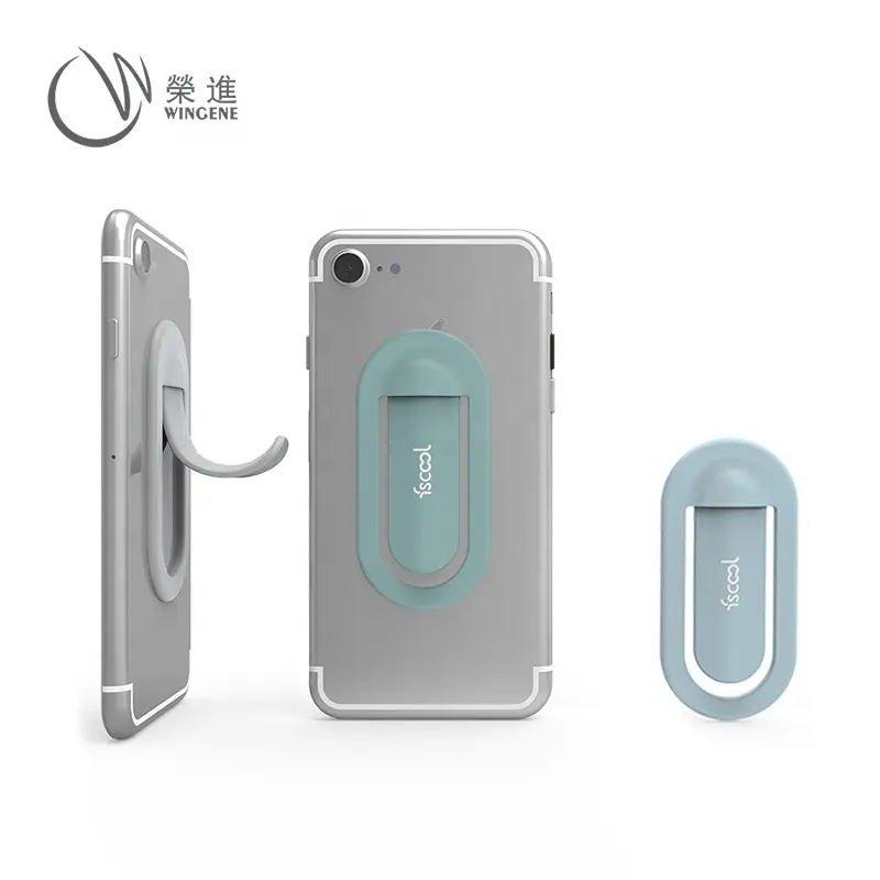 New Design Custom Logo Thin Portable Vent Cell Phone Holder Mobile Stand