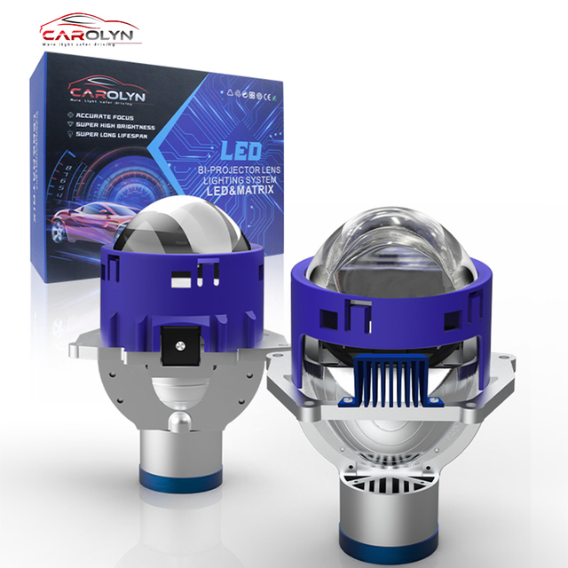 ODM Auto Lighting System Led Projector Bi Laser Lens Led High Low Beam 140w Luz Proyector Turboes Car Led Headlights C-P40L