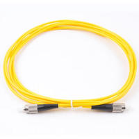 FC to FC Single Mode Simplex Fiber Optic Patch Cord Jumper Cable for FTTH and 5G Telecommunication Networks