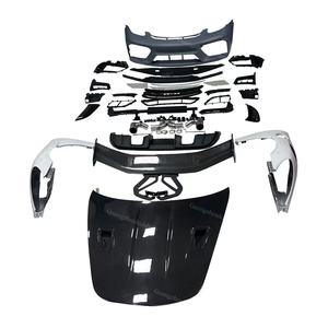 Componenti Auto in Materiale PP, Kit Carrozzeria Stile GT4RS con Paraurti Anteriore, Paraurti Posteriore, Labbro Anteriore e Spoiler Posteriore in Fibra di Carbonio a Secco per <span class=keywords><strong>Porsche</strong></span> <span class=keywords><strong>718</strong></span> - Product Image 1