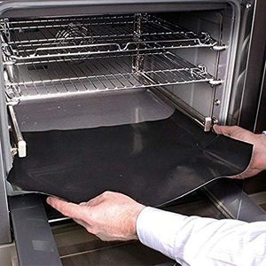 Feuilles de protection pour four en aluminium jetables avec revêtement en silicone pour porte de four - Product Image 3