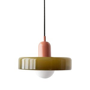 Nordic Pendant Light Led E26 Single Head Round Home Lighting For Living Room Bar Bedroom - Product Image 5