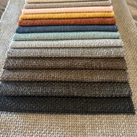 Tissu d'ameublement d'extérieur en gros, teint en masse, résistant aux intempéries, tissé uni, pour coussins, oreillers, meubles et canapés
