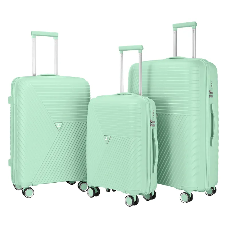 ओमास्का थोक 14 20 24 28 इंच यात्रा बैग महिलाओं के लिए रंगीन सामान सेट सूटकेस