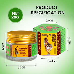 Анти-Комариный крем Тигр против комаров укус кожи зуд Освежающий Крем для тела - Product Image 2