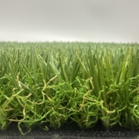 Gazon synthétique en gros 20mm 30mm 40mm avec support en PU vert, pelouse artificielle pour aménagement paysager et tapis de jardin