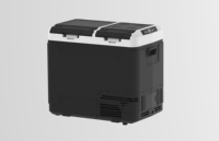 Réfrigérateur portable électrique JP à double zone pour camping, glacière à compresseur DC, congélateur, réfrigérateur de voiture
