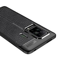 Casing Ponsel Kulit Silikon TPU, Penutup Ponsel Kulit Tahan Guncangan Fokus Otomatis untuk Xiaomi Black Shark 5 Pro Blackshark5