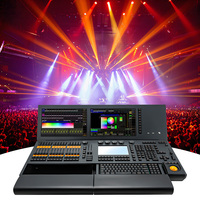 Console d'Éclairage Professionnelle DMX Grand MA 2/3 Avec Flight Case Pour DJ, Discothèques, Bars et Scènes