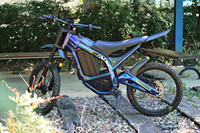 Moto tout-terrain électrique à moteur central haute vitesse 72V 3000W >80km/h vitesse maximale