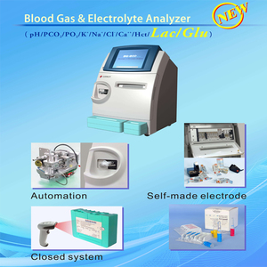 Analisador de Gases Sanguíneos de Alta Precisão BG-800 para Clínicas Humanas e Veterinárias, UTI, Emergências e Uso Laboratorial - Product Image 4