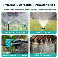 Contrôleur de minuterie d'irrigation numérique intelligent d'usine d'origine, minuterie de pompe à eau d'irrigation automatique, minuteries d'arrosage de jardin et de pelouse