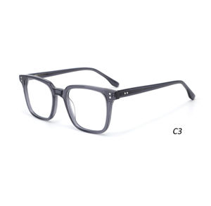 アセテートキャットアイフレーム男性用光学メガネデザインイタリア光学眼鏡フレーム最新モデル - Product Image 3